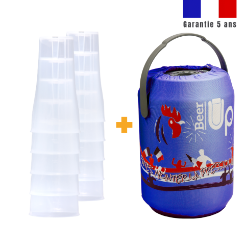 10 verres + Housse France