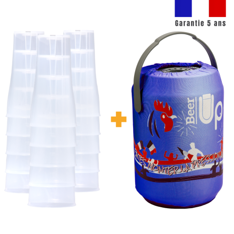 15 verres + Housse France