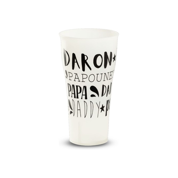 Verres fêtes des pères