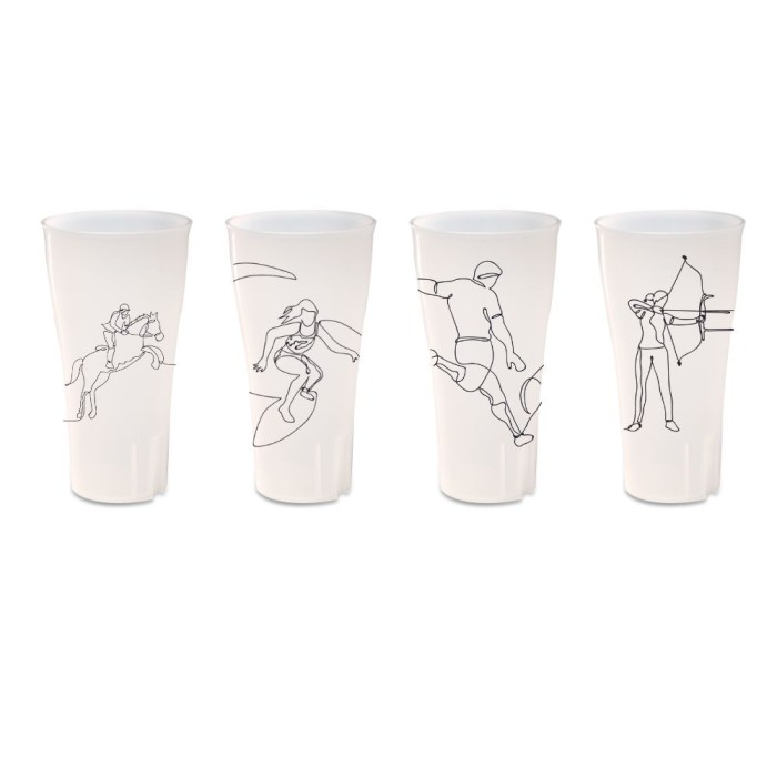 Verres personnalisés sport