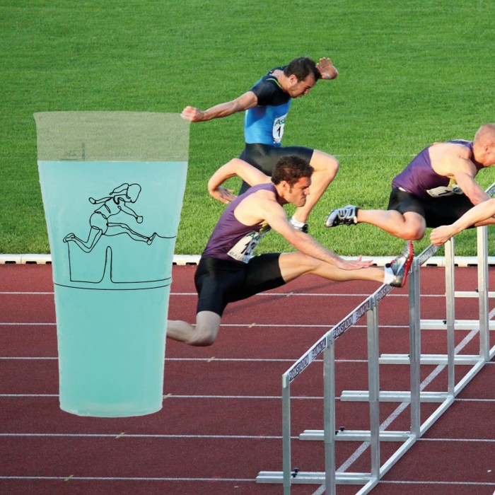 Verres personnalisés sport