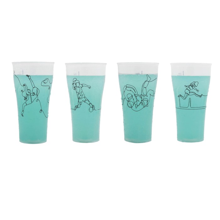 Verres personnalisés sport Verres personnalisés sport