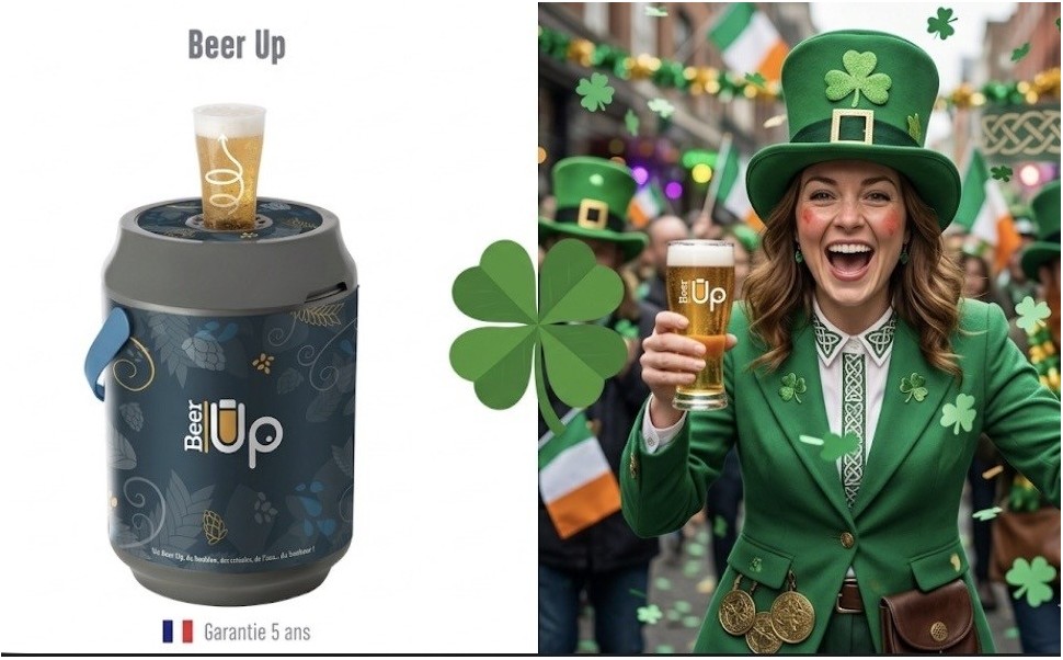 Fêtez la Saint-Patrick avec Beer Up !